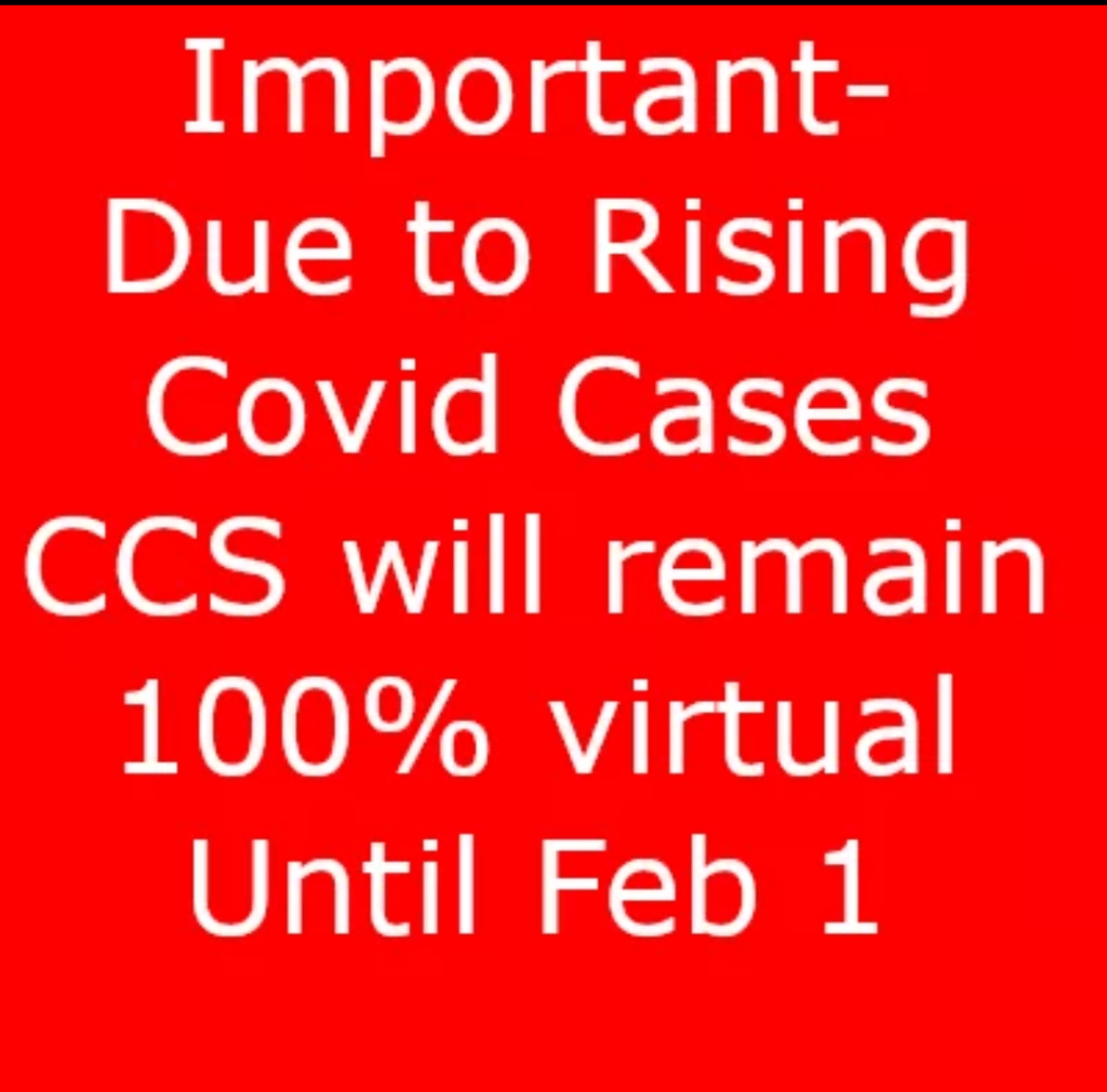 UPDATE: SCHOOL RETURN POSTPONED TILL FEBRUARY&nbsp;1ST